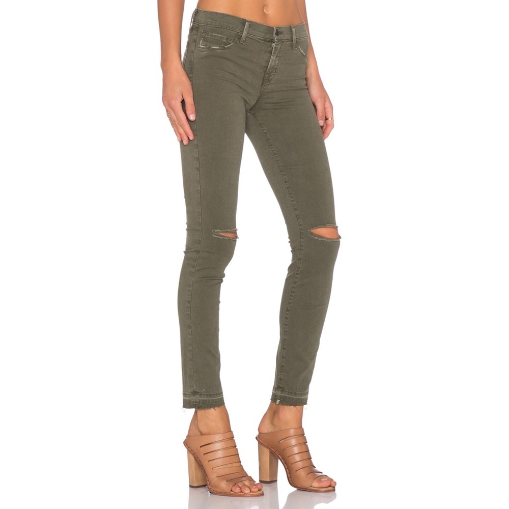 J Brand Dark Wash Jungle Skinny Jeans, 23